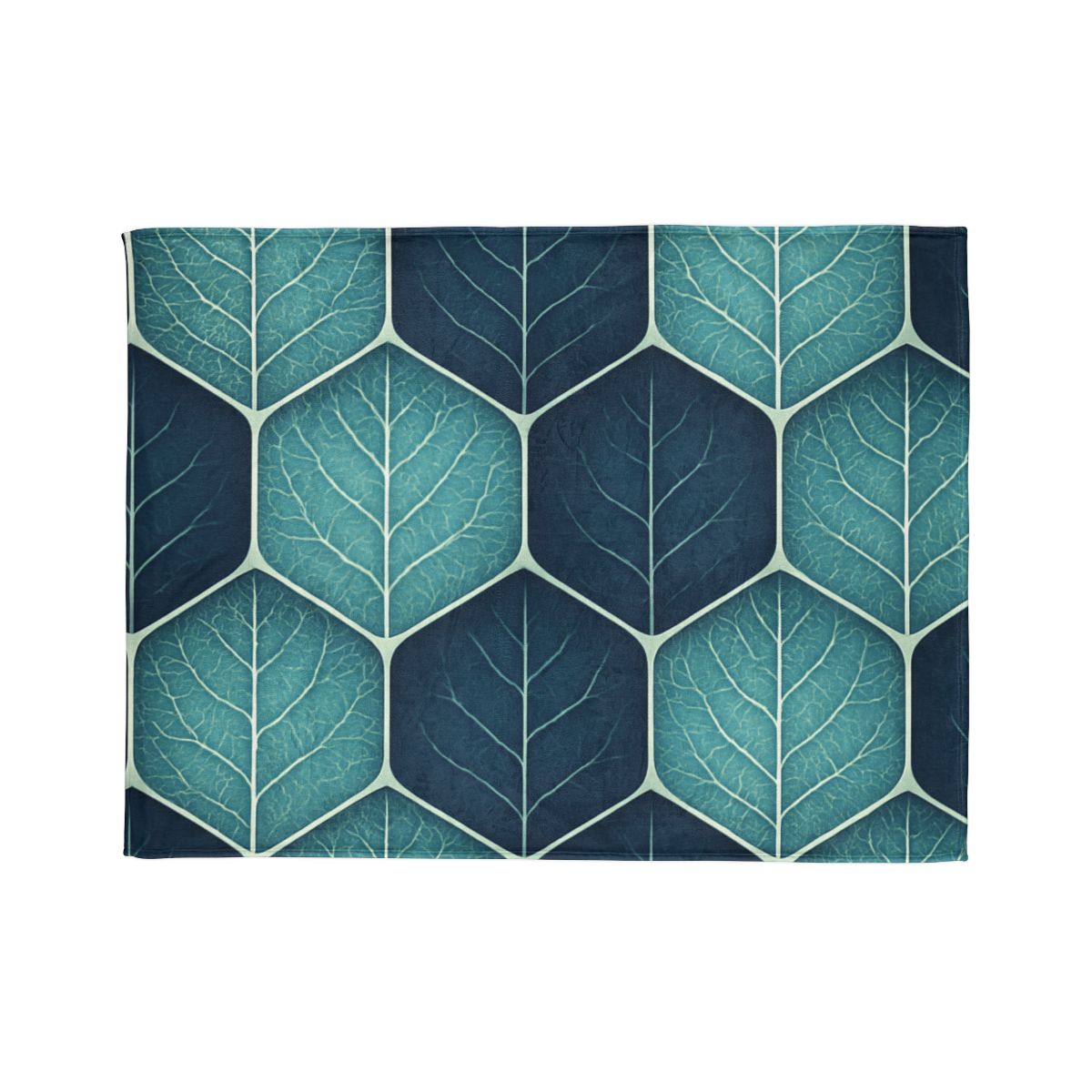 Leaf Lattice Radiance stylish throw blankets