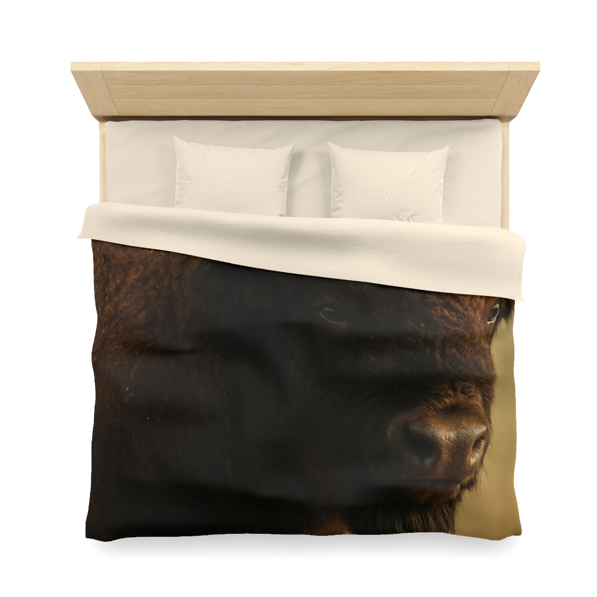 Thunder Stillness American Bison duvets for gifts