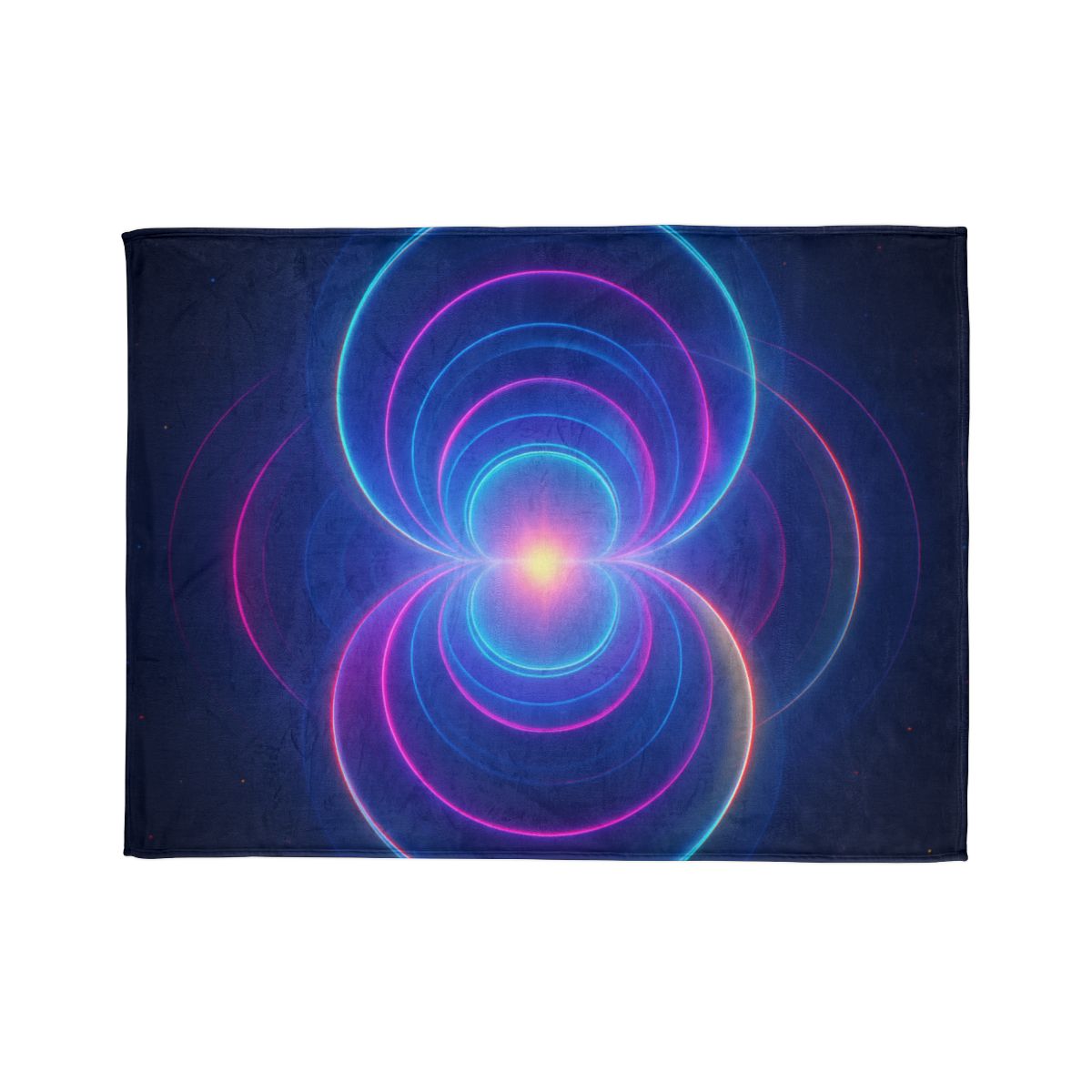 Prismatic Lensing Bloom soft fleece blankets
