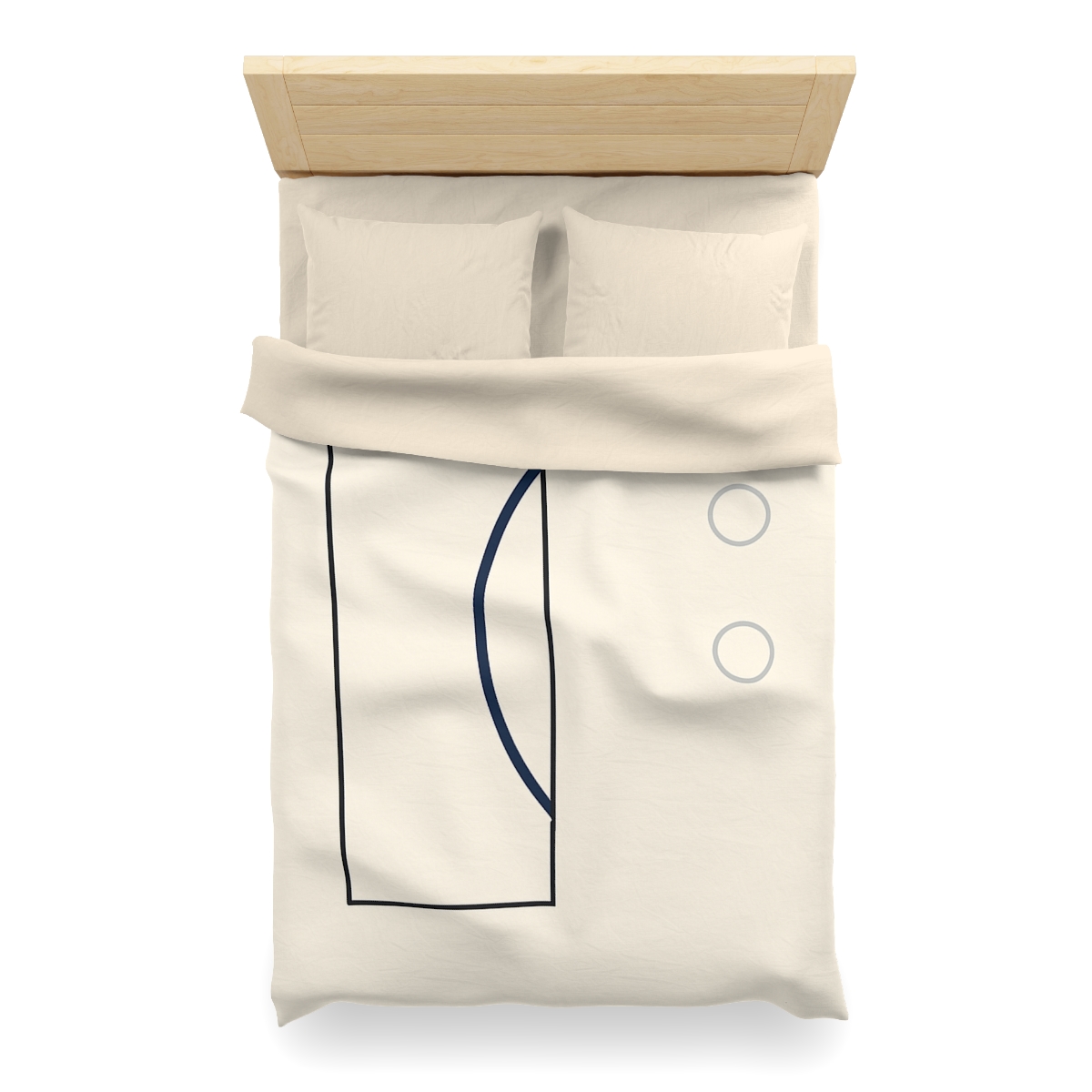 Offset Frame With Orbit Arc trendy bedroom duvets