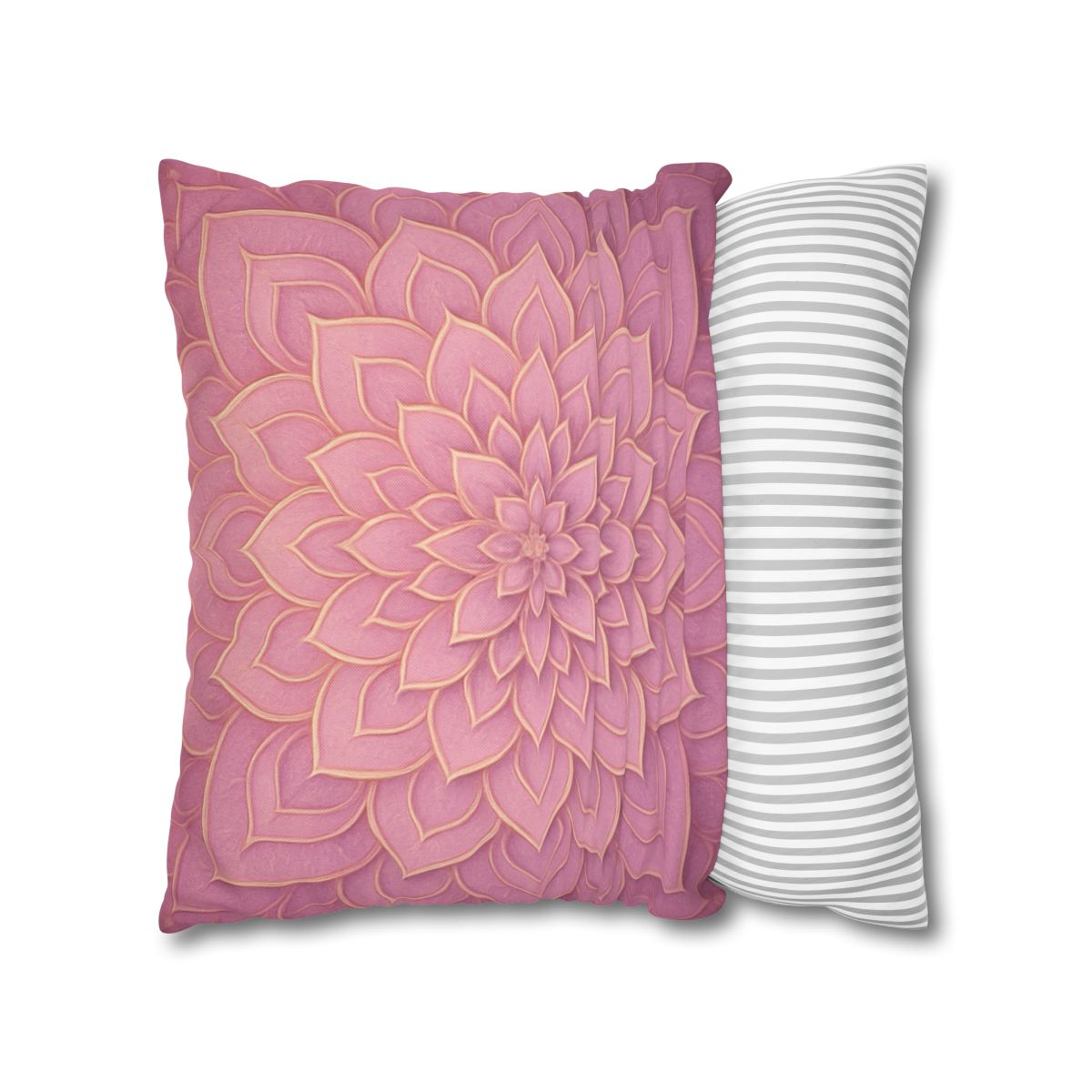 Petal Mandala Radiance unique gift pillow cases