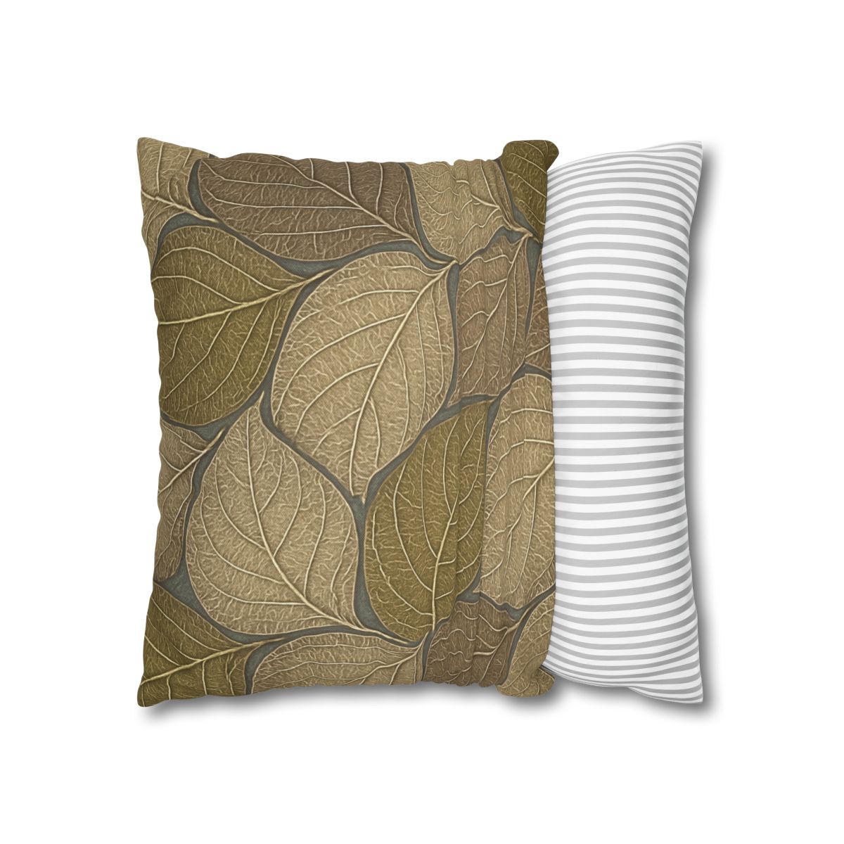 Leaf Skeleton Mosaic custom pillow cases