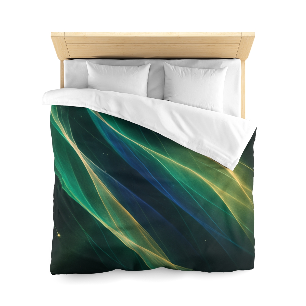 Veil Of Quantum Aurora stylish duvet covers