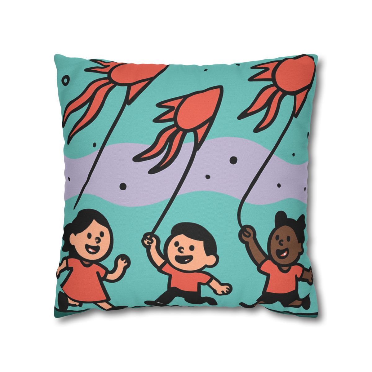 Nebula Kite Race unique gift pillow cases