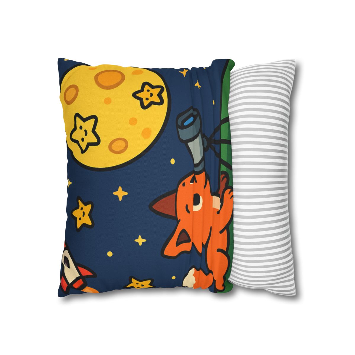 Stargazer Fox In The Moon Meadow unique gift pillow cases