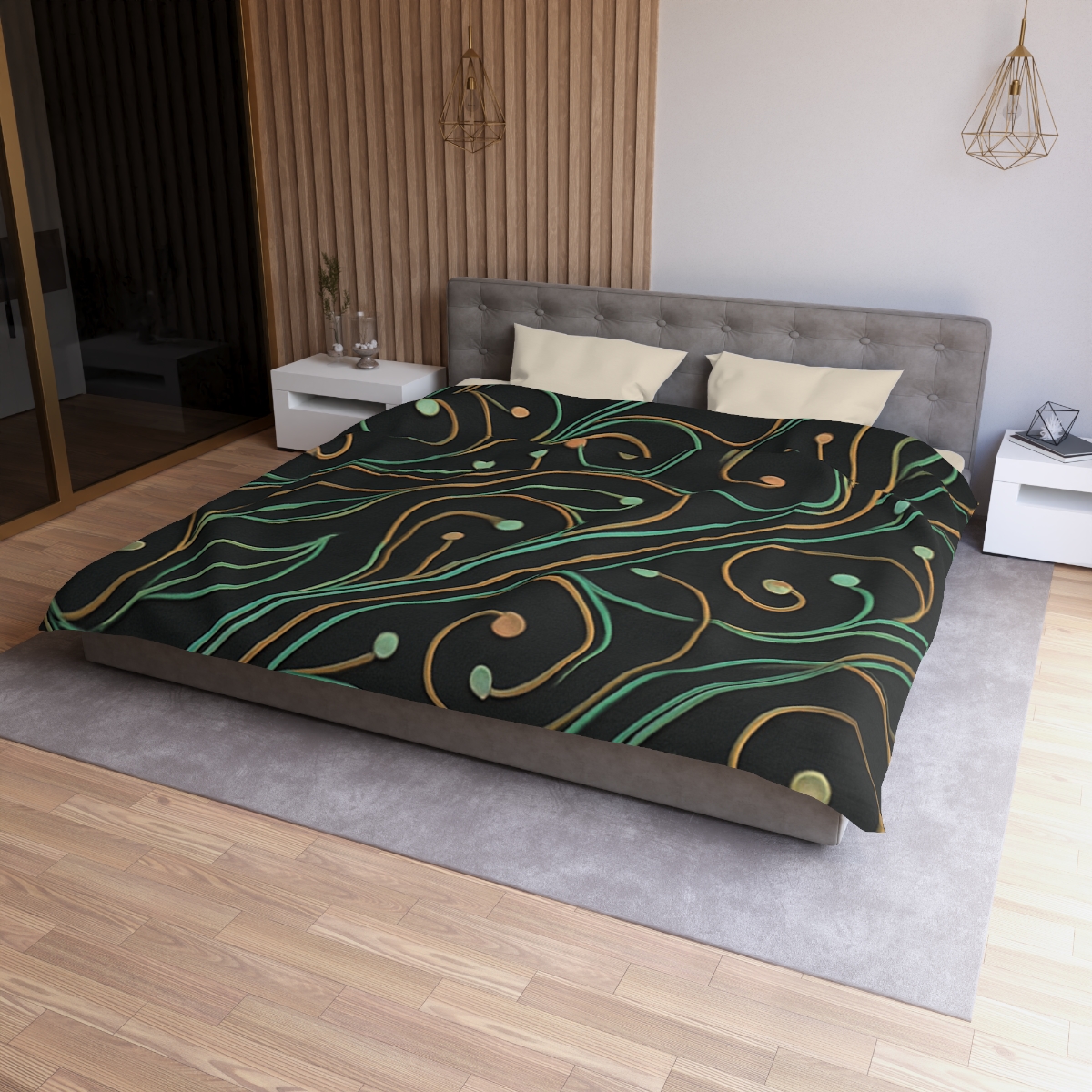 Vine Circuit Lattice trendy bedroom duvets