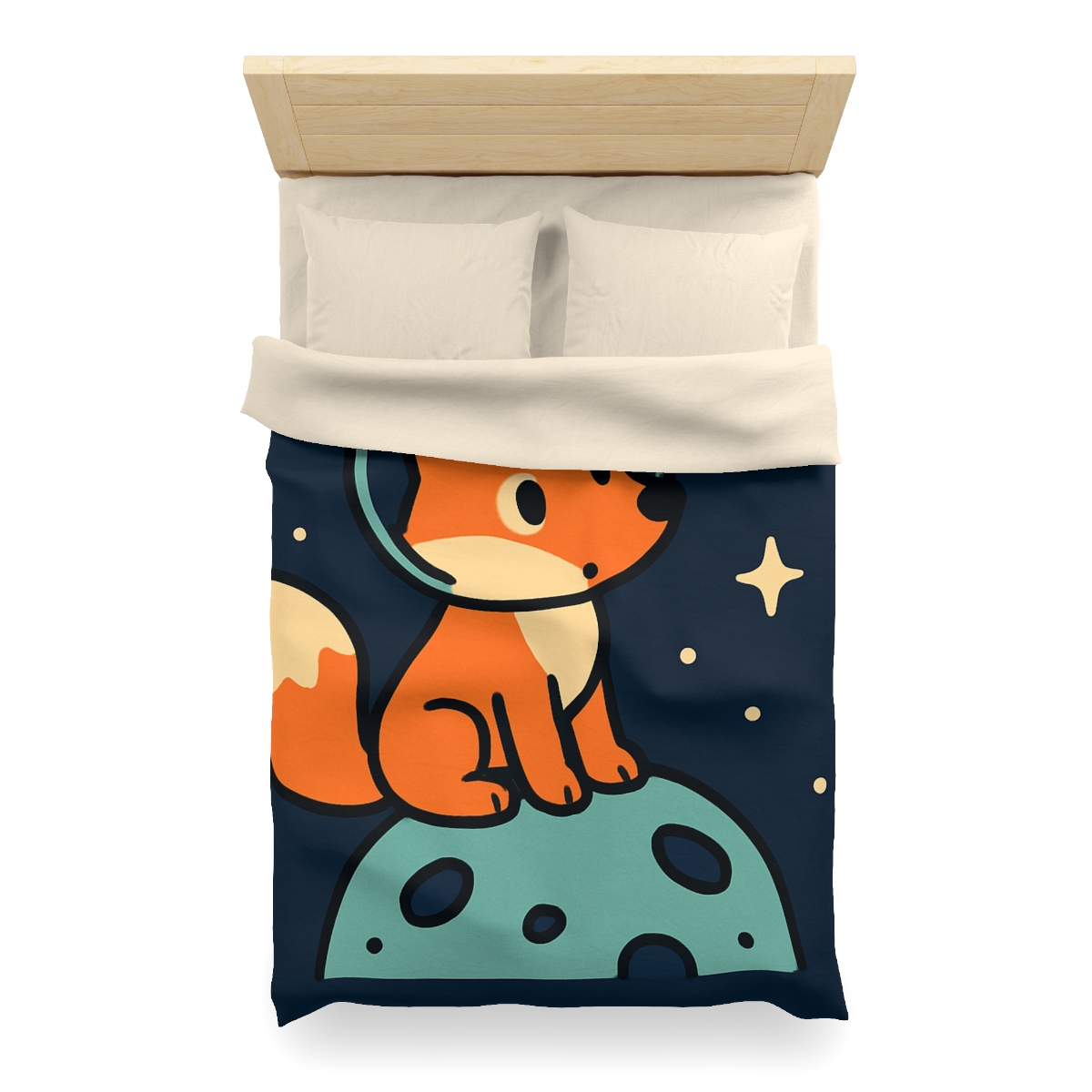 Starlight Explorer Fox soft comforter duvets