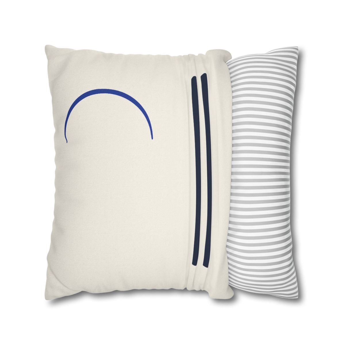 Stepped Bars Under A Crescent personalized pillow covers
