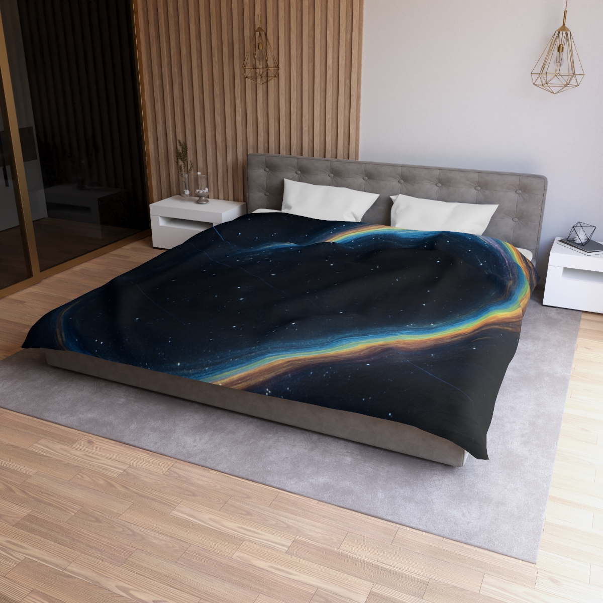 Prismatic Gravity Lens Drift duvets for gifts