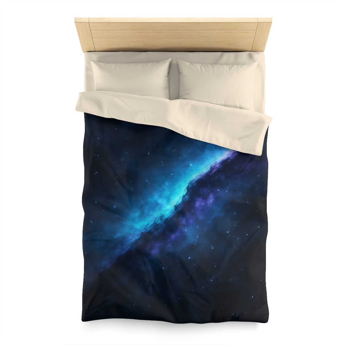 Luminous Horizon Rift soft comforter duvets