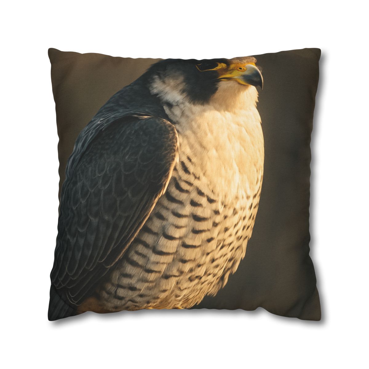 Starlit Poise Peregrine Falcon soft cotton pillow cases
