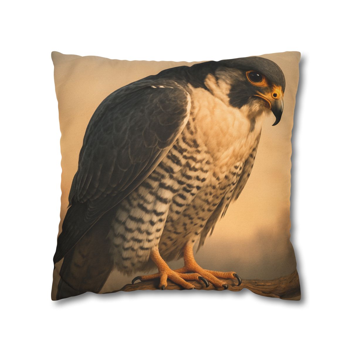 Solar Crest Peregrine Falcon trendy patterned pillow cases