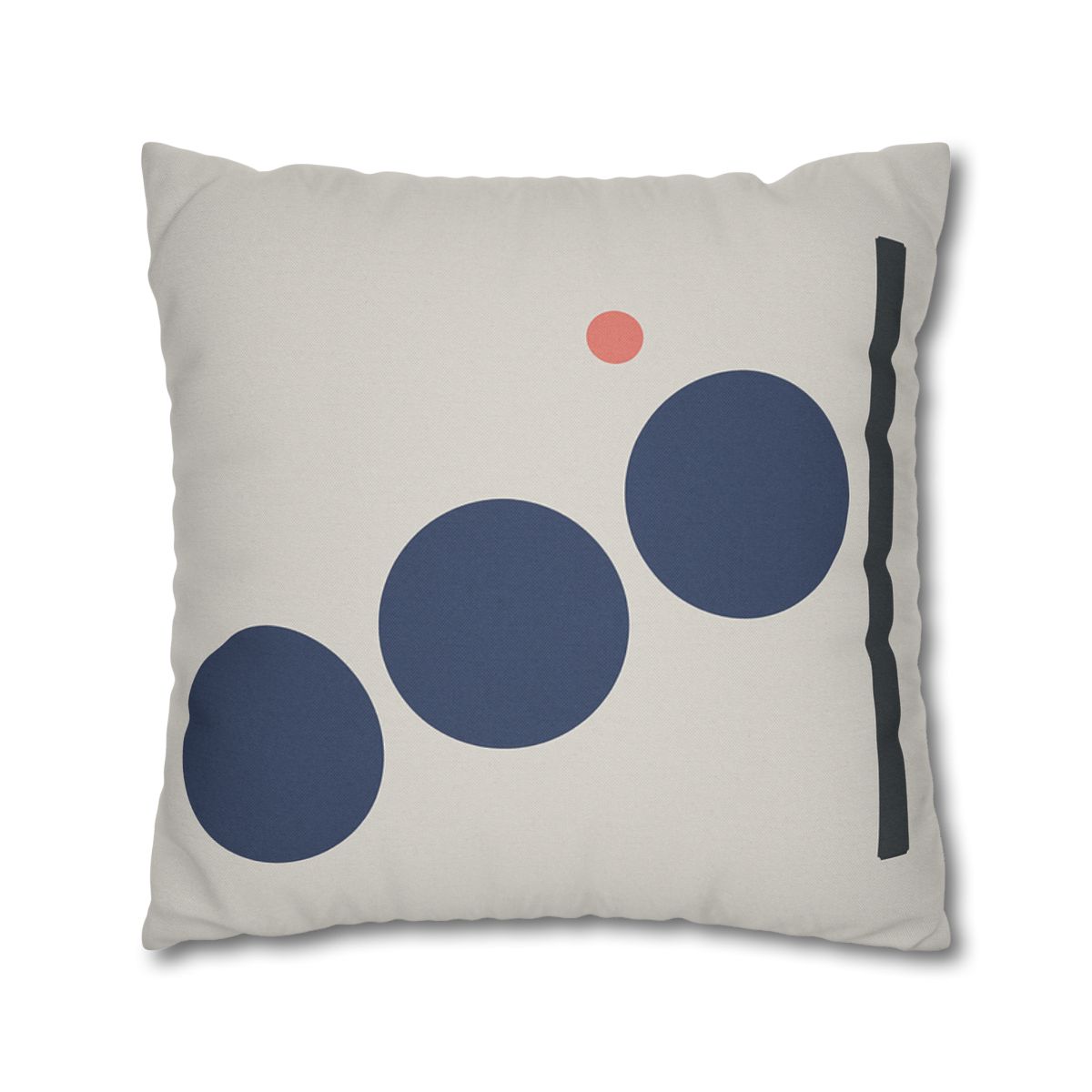 Stepped Circles And Side Bar custom pillow cases