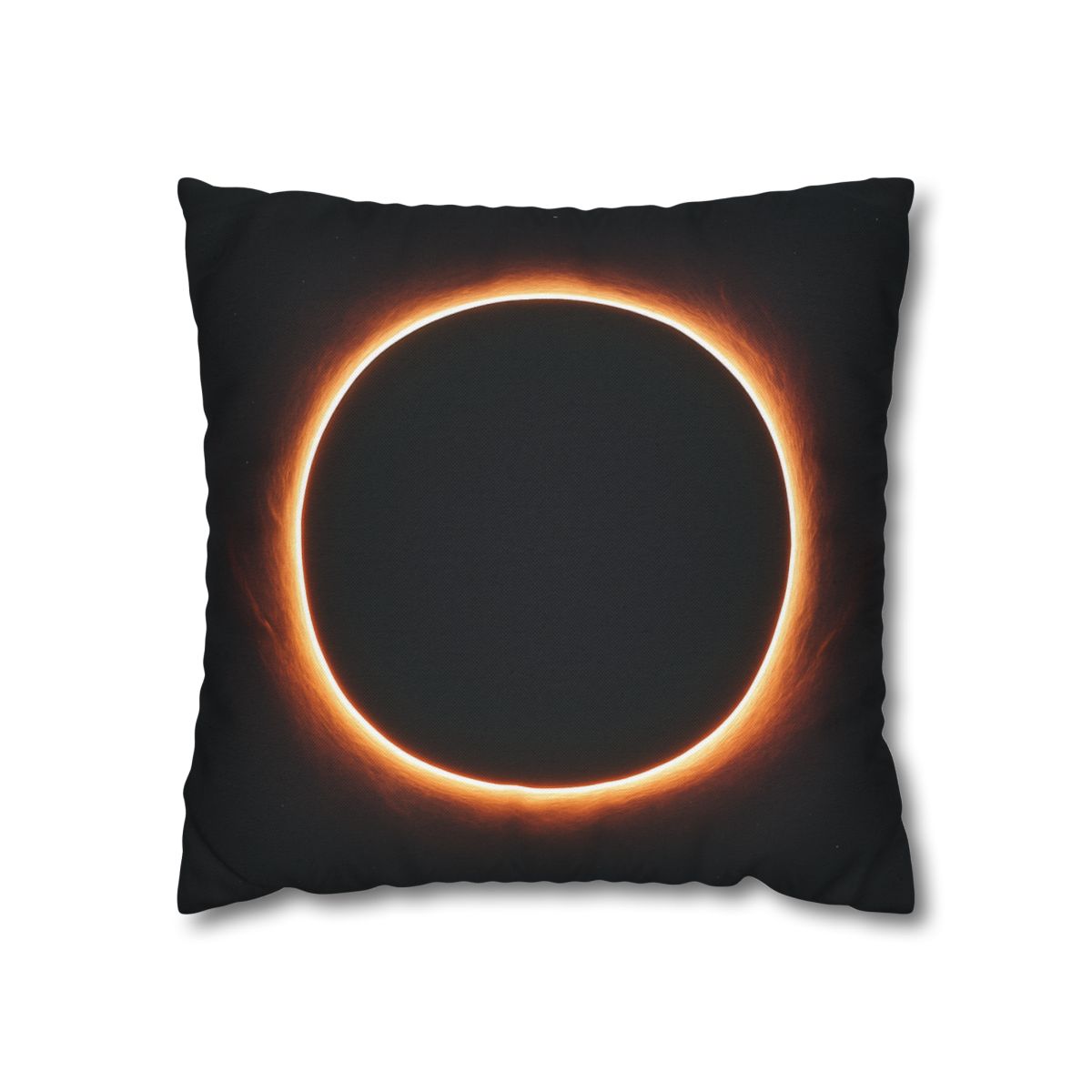 Dark Horizon Singularity Glow personalized pillow covers