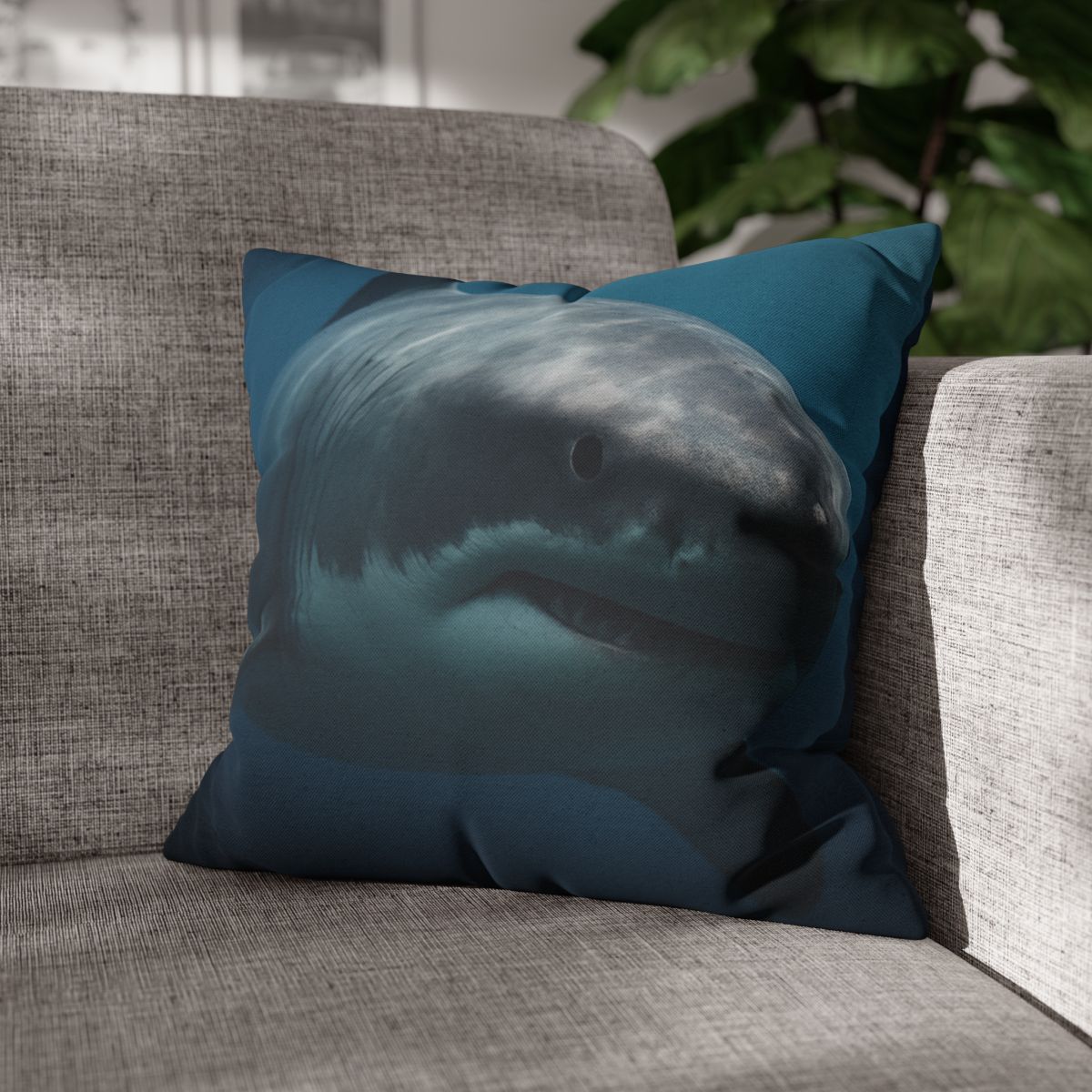 Silent Hunter Great White Shark comfortable bedding pillow covers