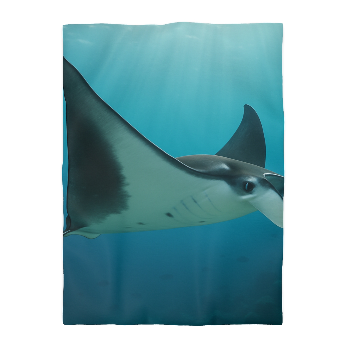 Tidal Wings Reef Manta Ray trendy bedroom duvets