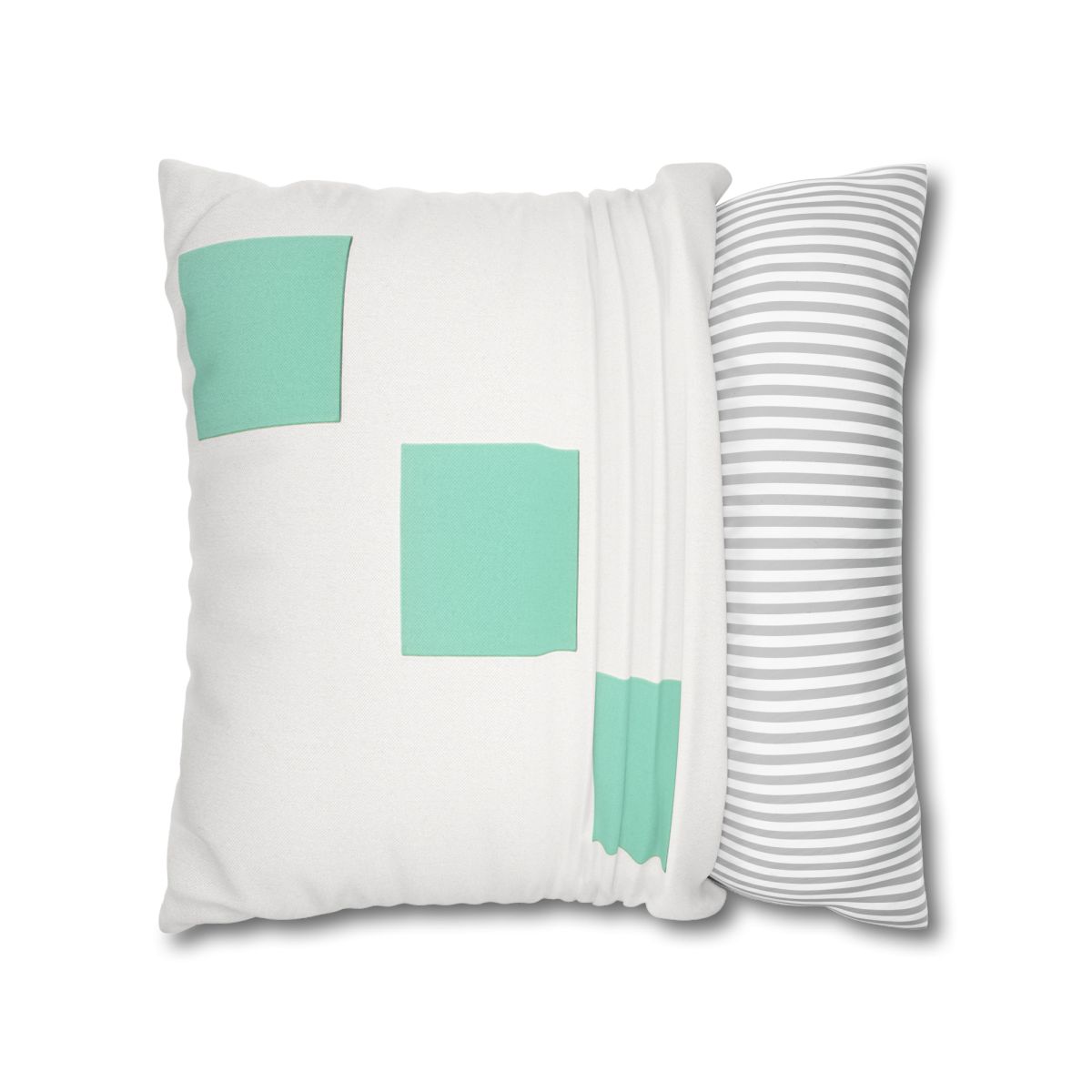 Offset Square Ladder Motif stylish decorative pillowcases