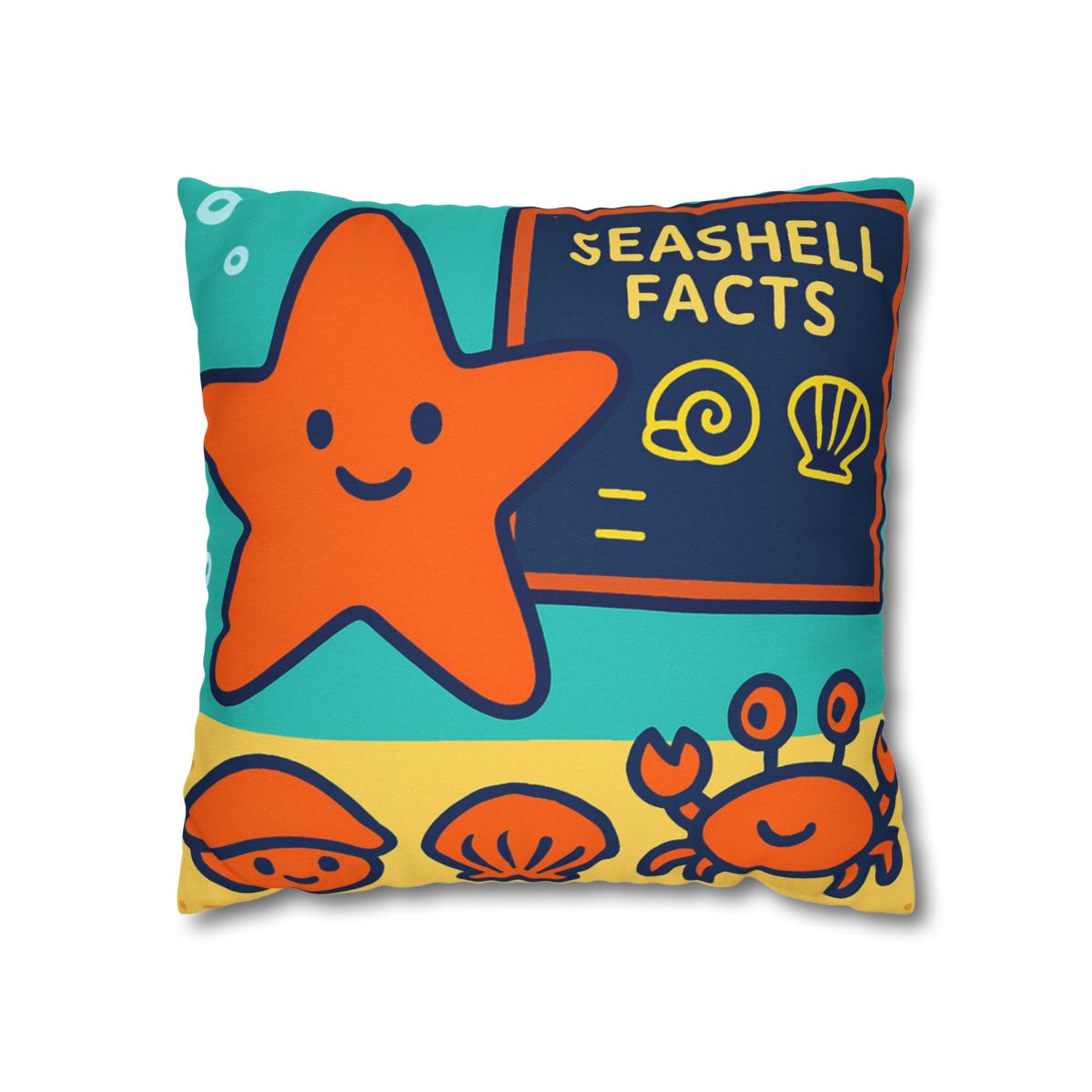 Starfish Science Class stylish decorative pillowcases