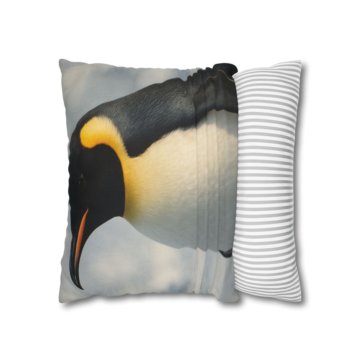 Aurora Drift Emperor Penguin comfortable bedding pillow covers