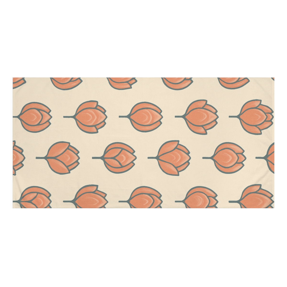 Bud Ornament Array unique gift towels