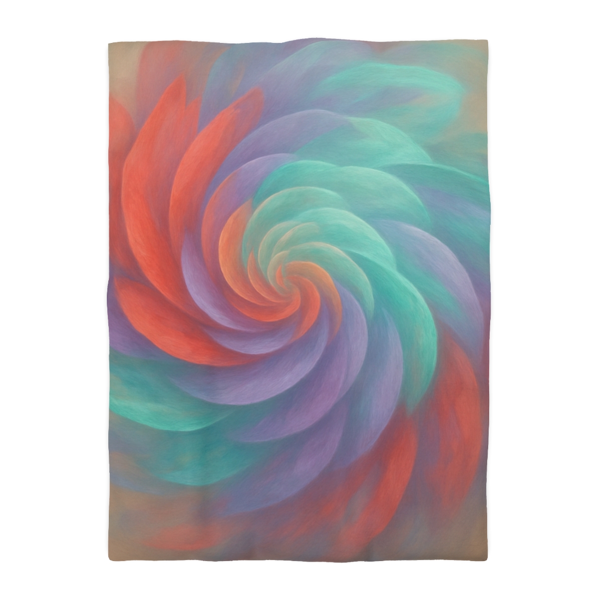 Petal Spiral Symphony unique patterned duvets