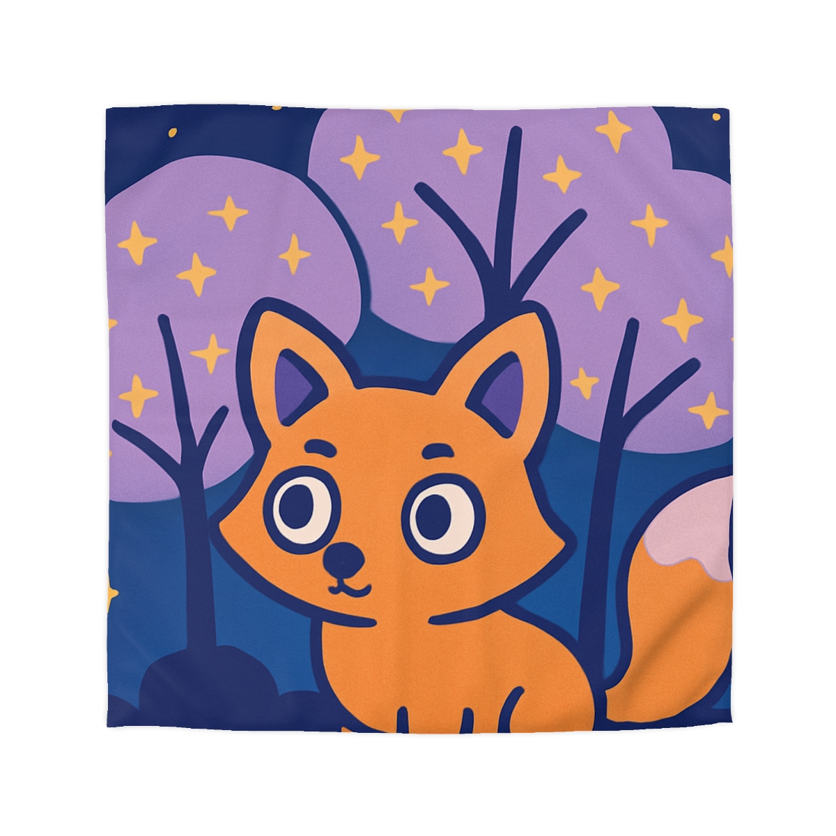 Galactic Forest Fox duvets for gifts