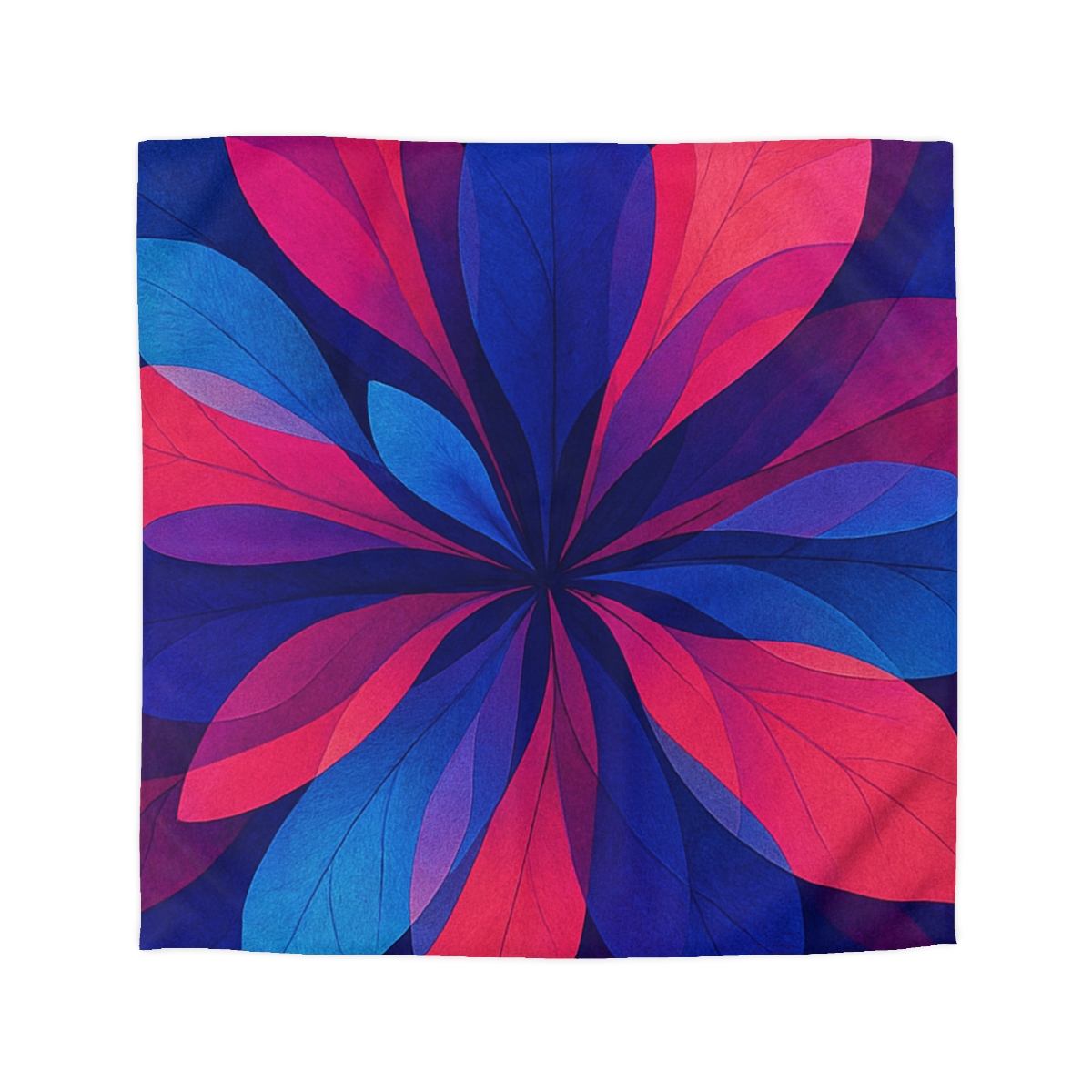 Petal Prism Overprint unique patterned duvets