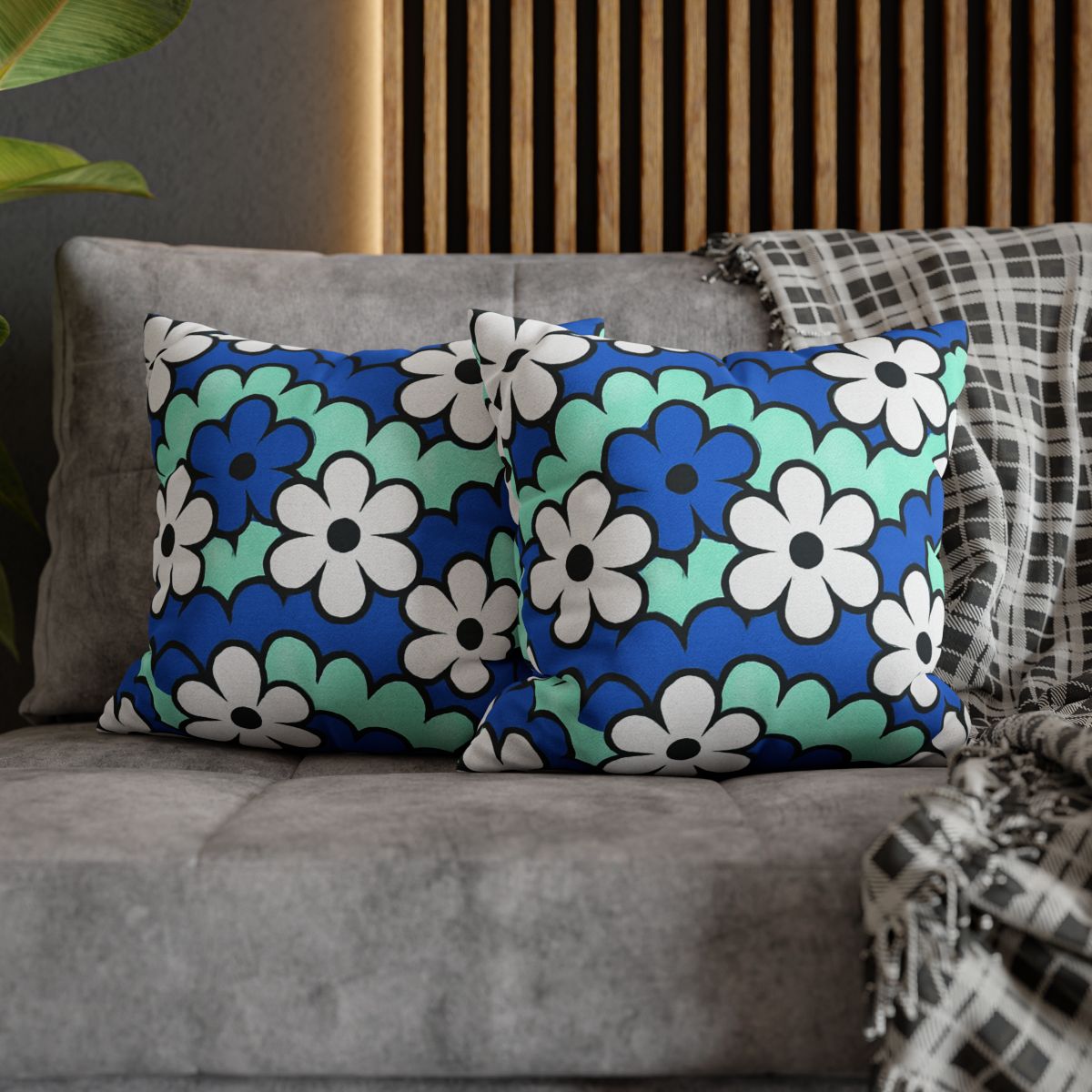 Blossom Wave Tessellation unique gift pillow cases