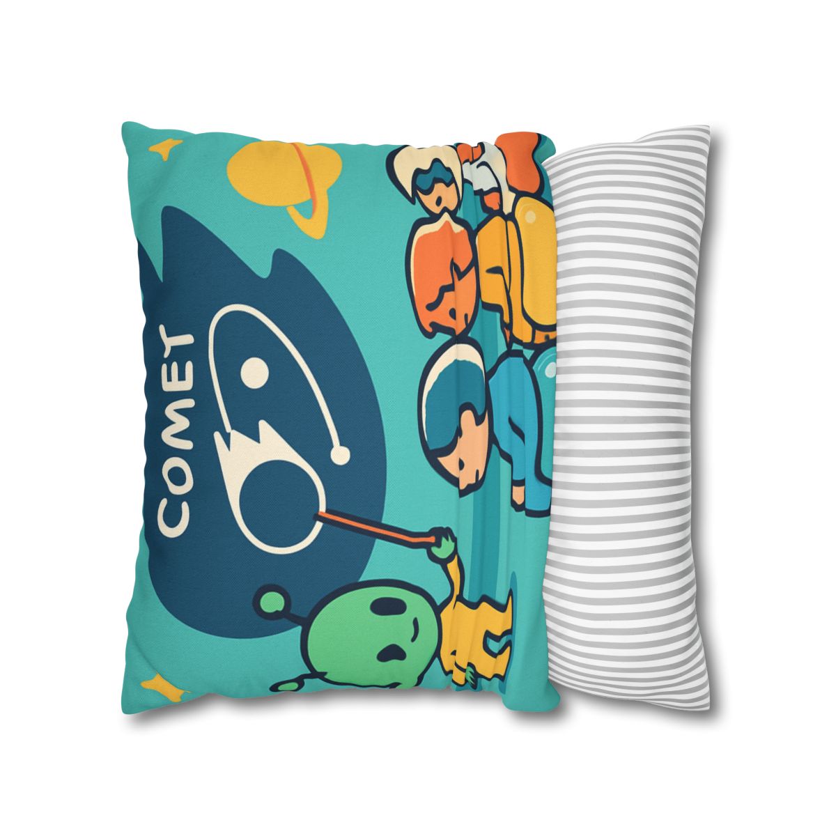 Comet Classroom On A Bubble Planet unique gift pillow cases
