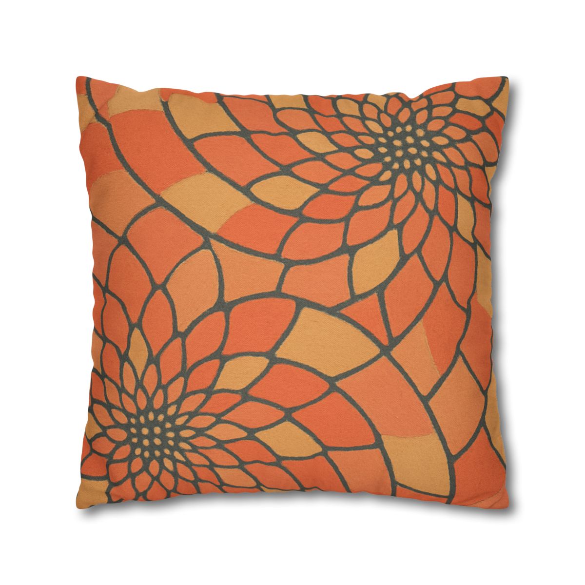 Petal Spiral Matrix designer print pillow cases