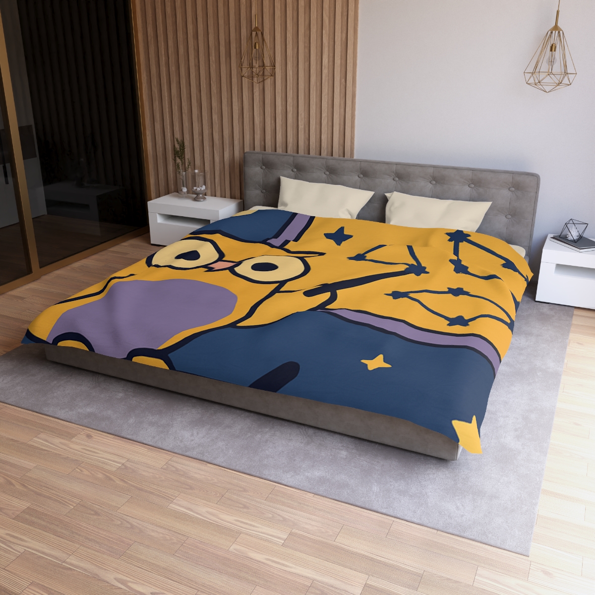 Moonlit Owl Classroom designer printed duvets