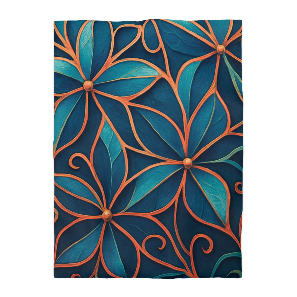 Petal Prism Lattice stylish duvet covers