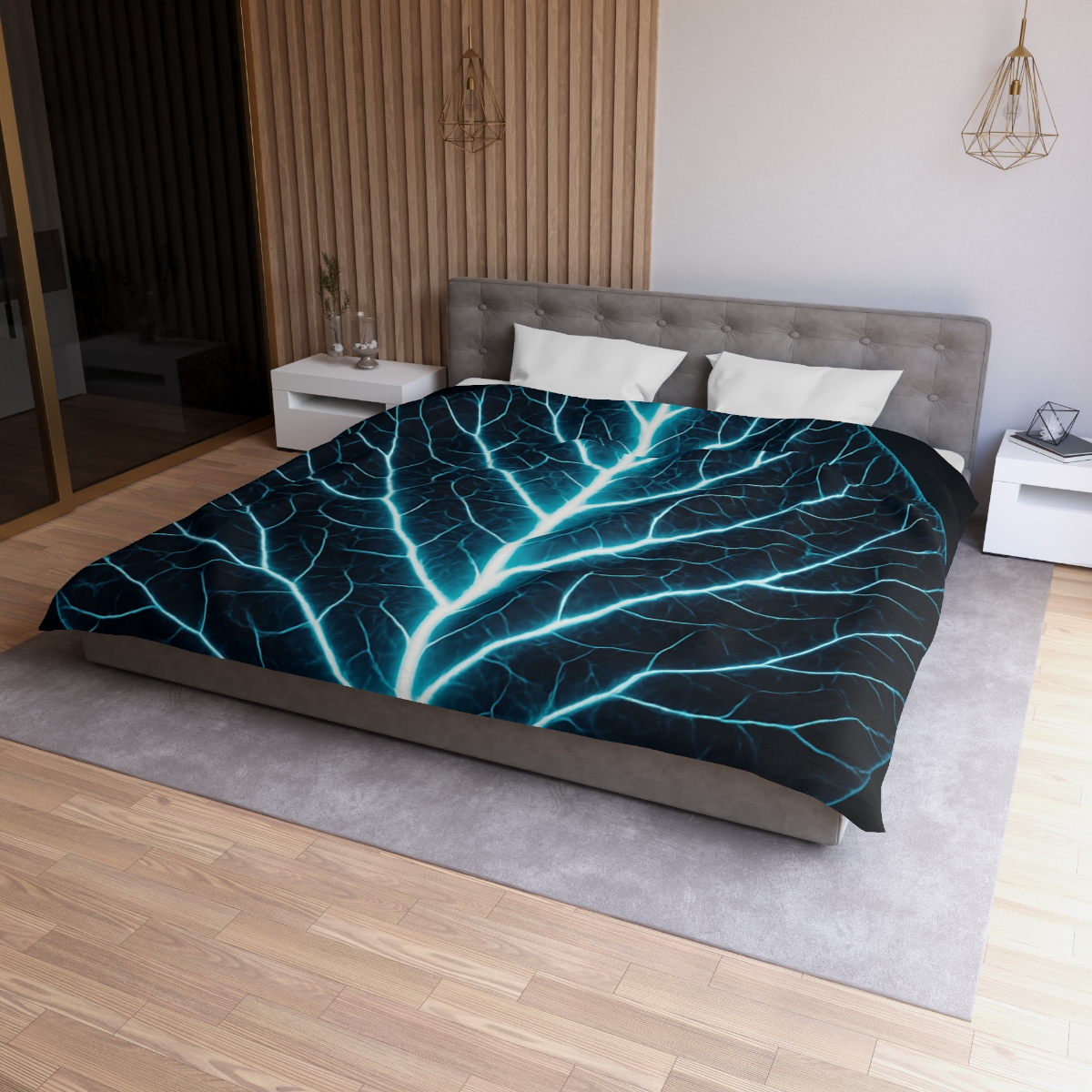 Leaf Vein Radiograph personalized bedding duvets