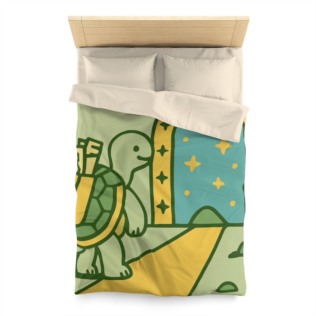 Time-Traveling Tortoise trendy bedroom duvets