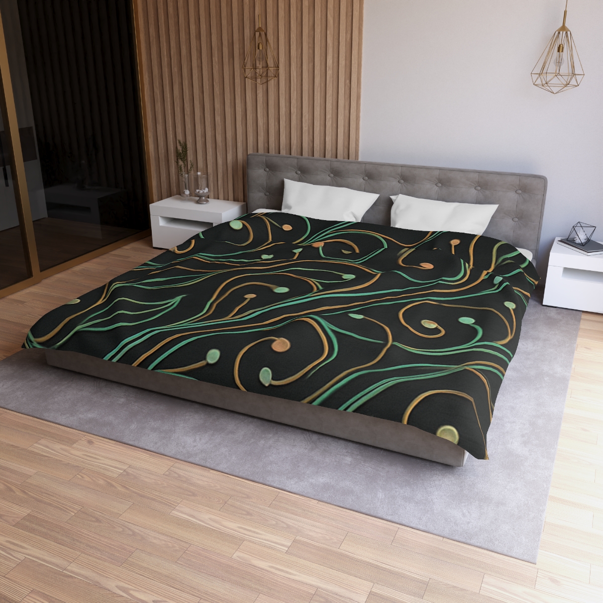 Vine Circuit Lattice trendy bedroom duvets