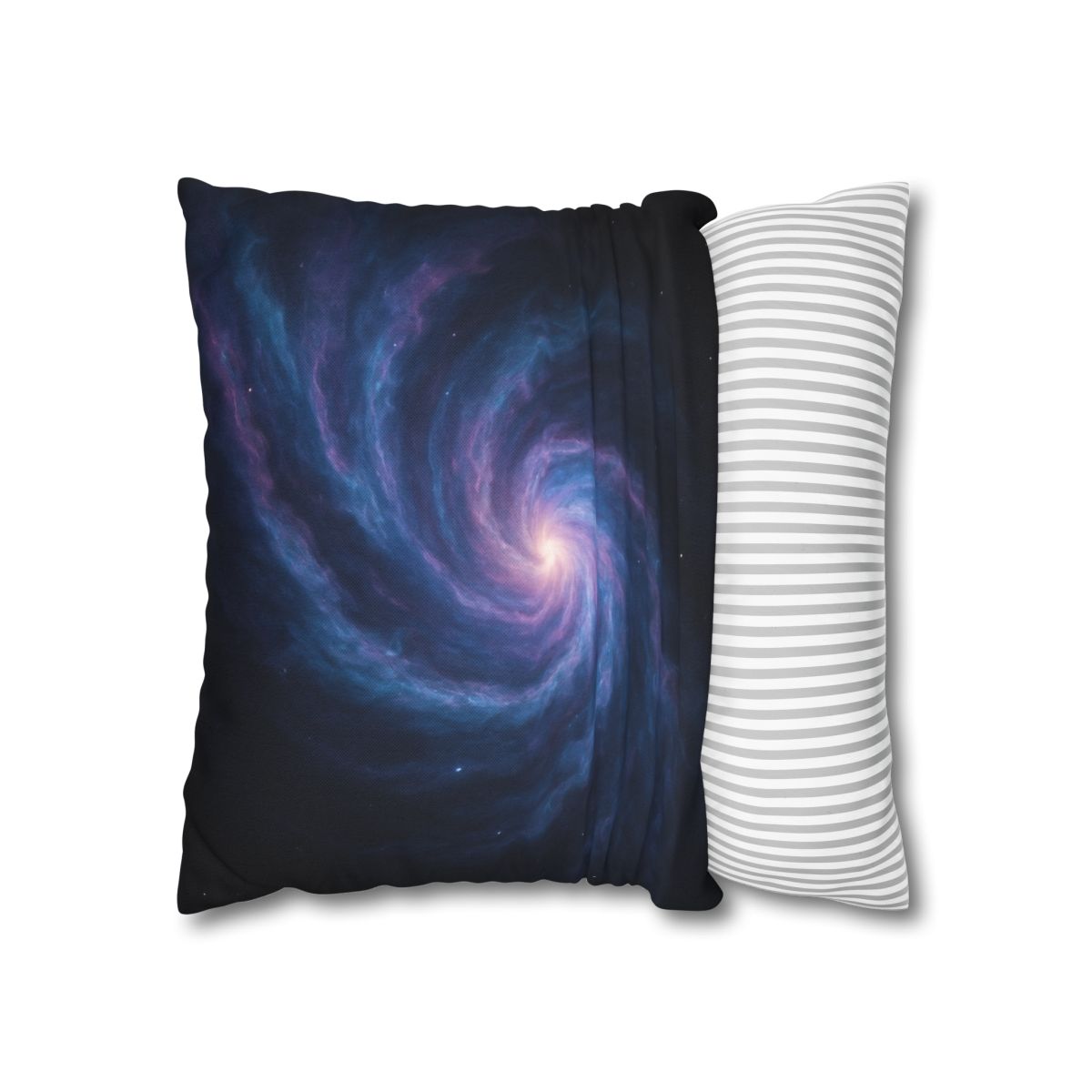 Prismatic Nebula Spiral soft cotton pillow cases