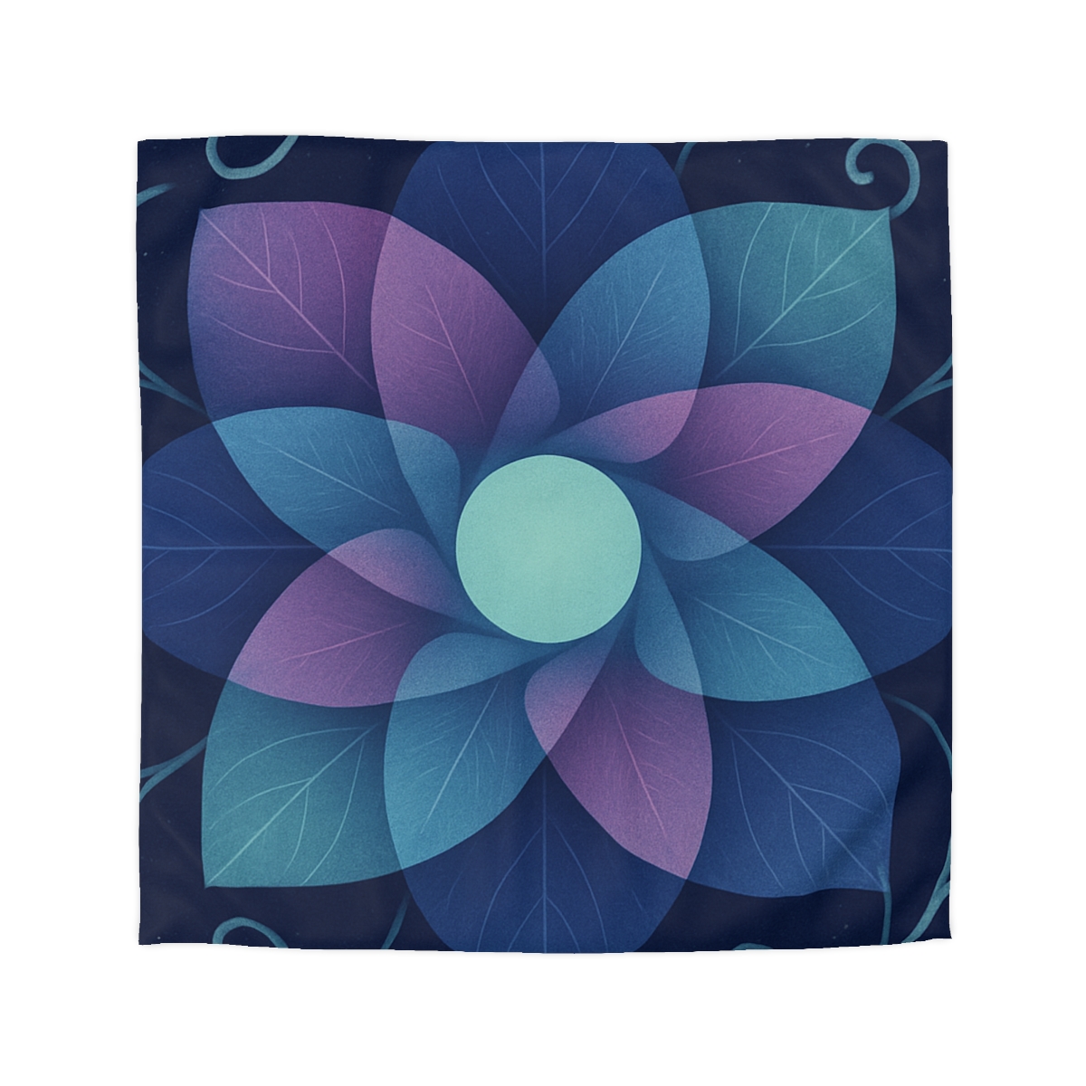 Petal Aperture Kaleidoscope stylish duvet covers