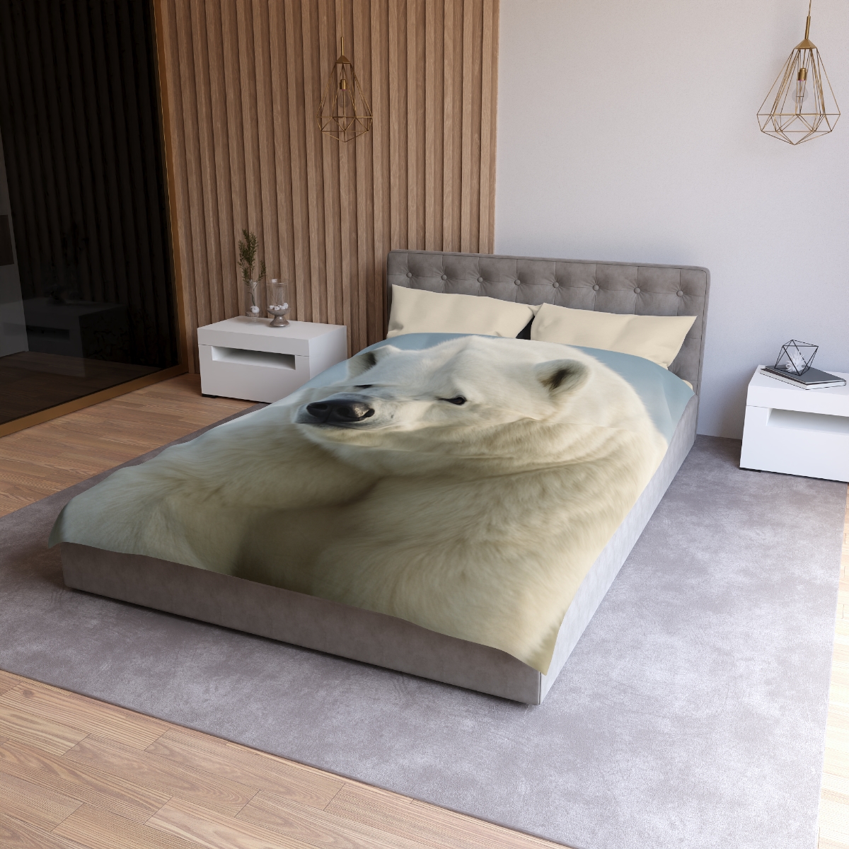 Glacier Sentinel Polar Bear warm winter duvets