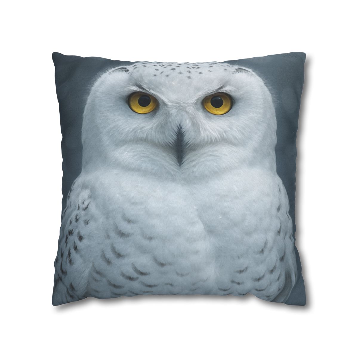 Midnight Watch Snowy Owl trendy patterned pillow cases