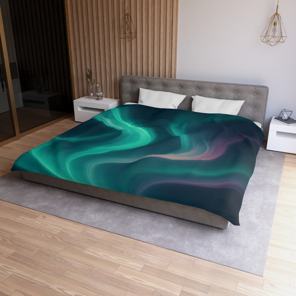 Aurora Spectrum Drift soft comforter duvets