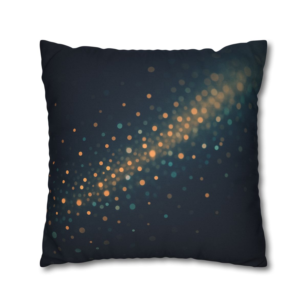 Radiant Particle Drift designer print pillow cases