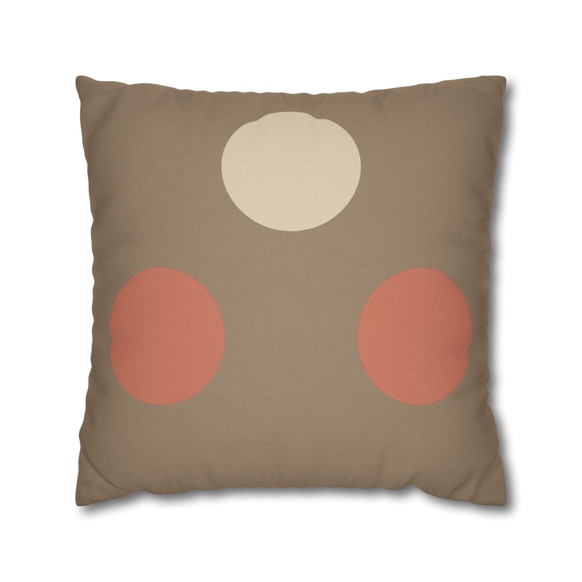Triad Of Quiet Circles designer print pillow cases