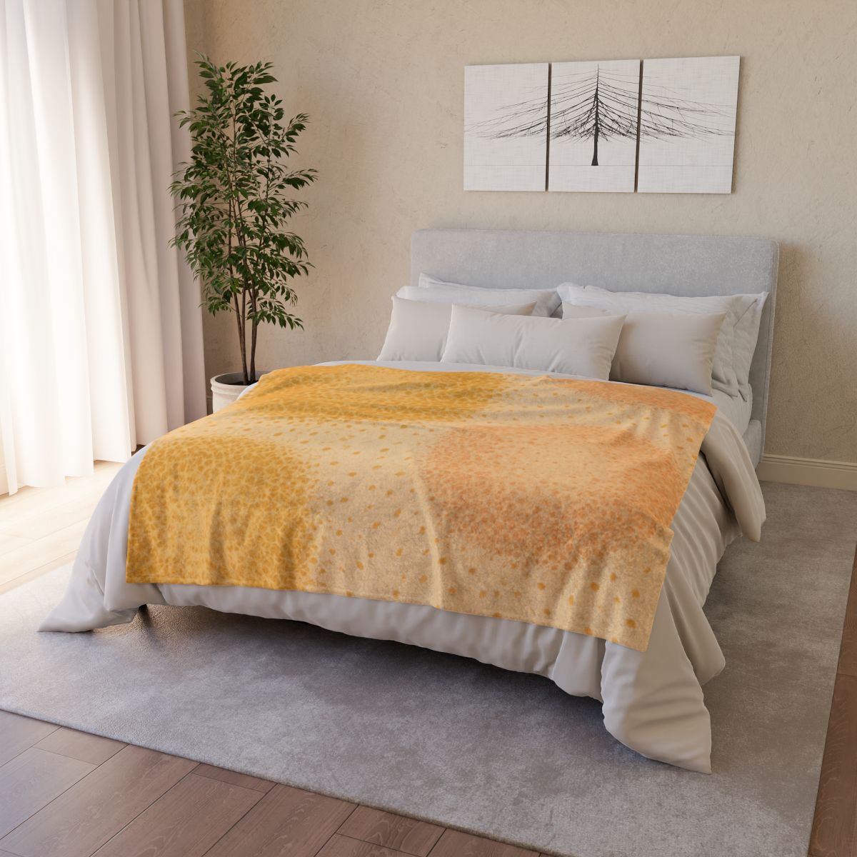 Seed Cluster Halo personalized cozy blankets