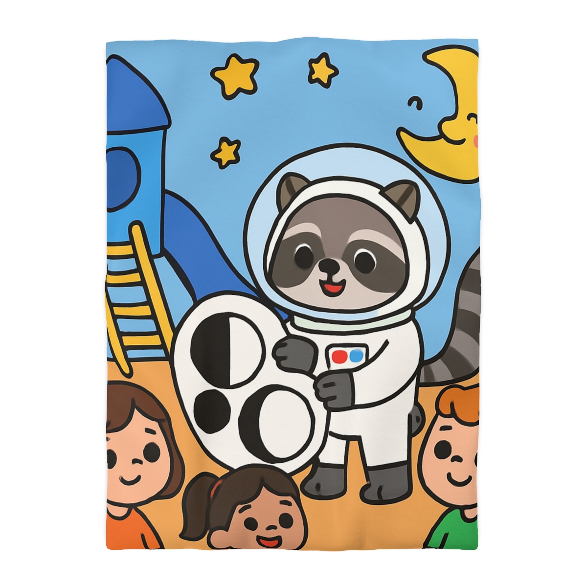 Moon Phase Playground Parade soft comforter duvets