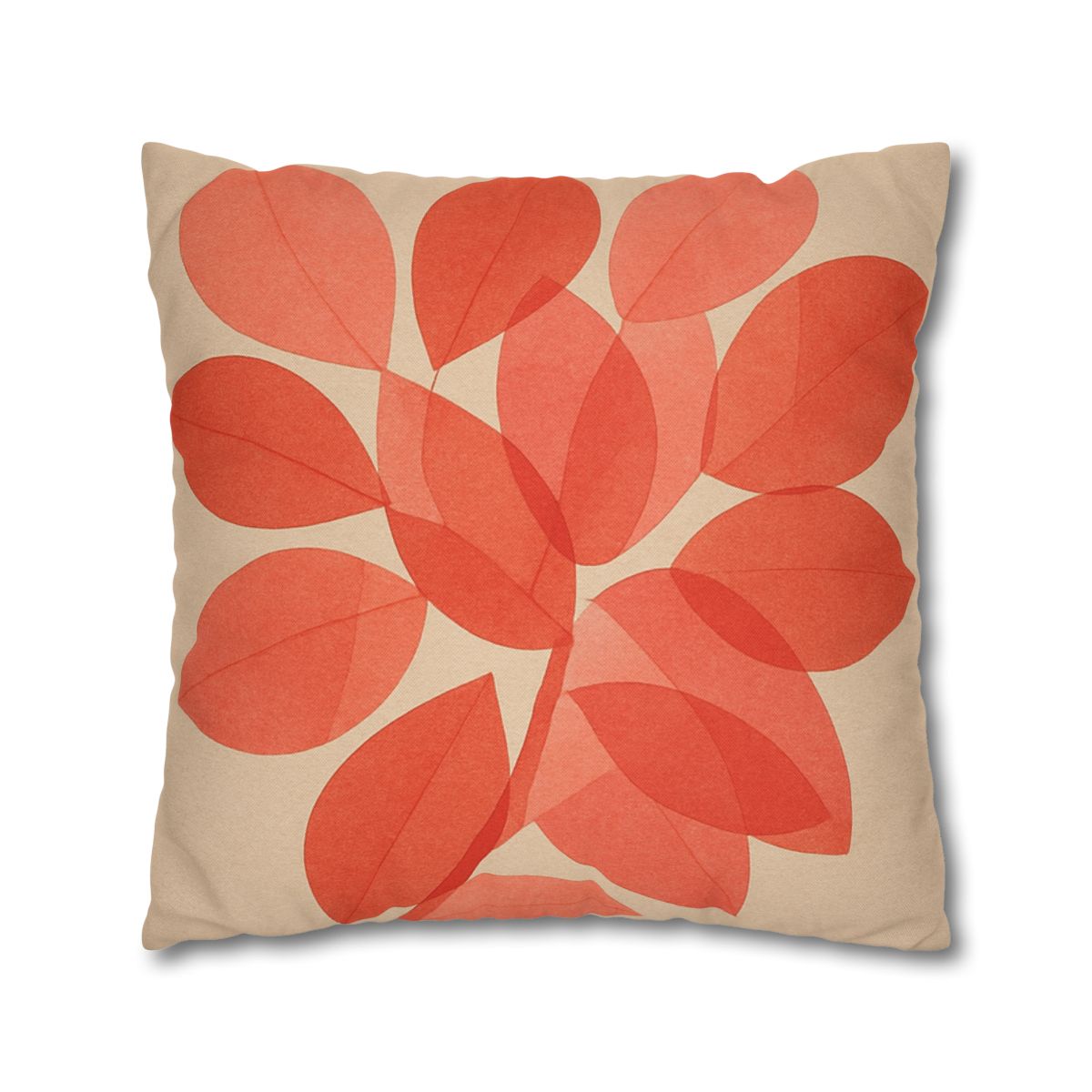 Petal Mosaic Overlay designer print pillow cases