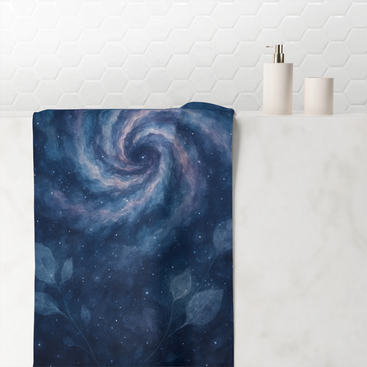 Nebula Spiral Garden trendy hand towels
