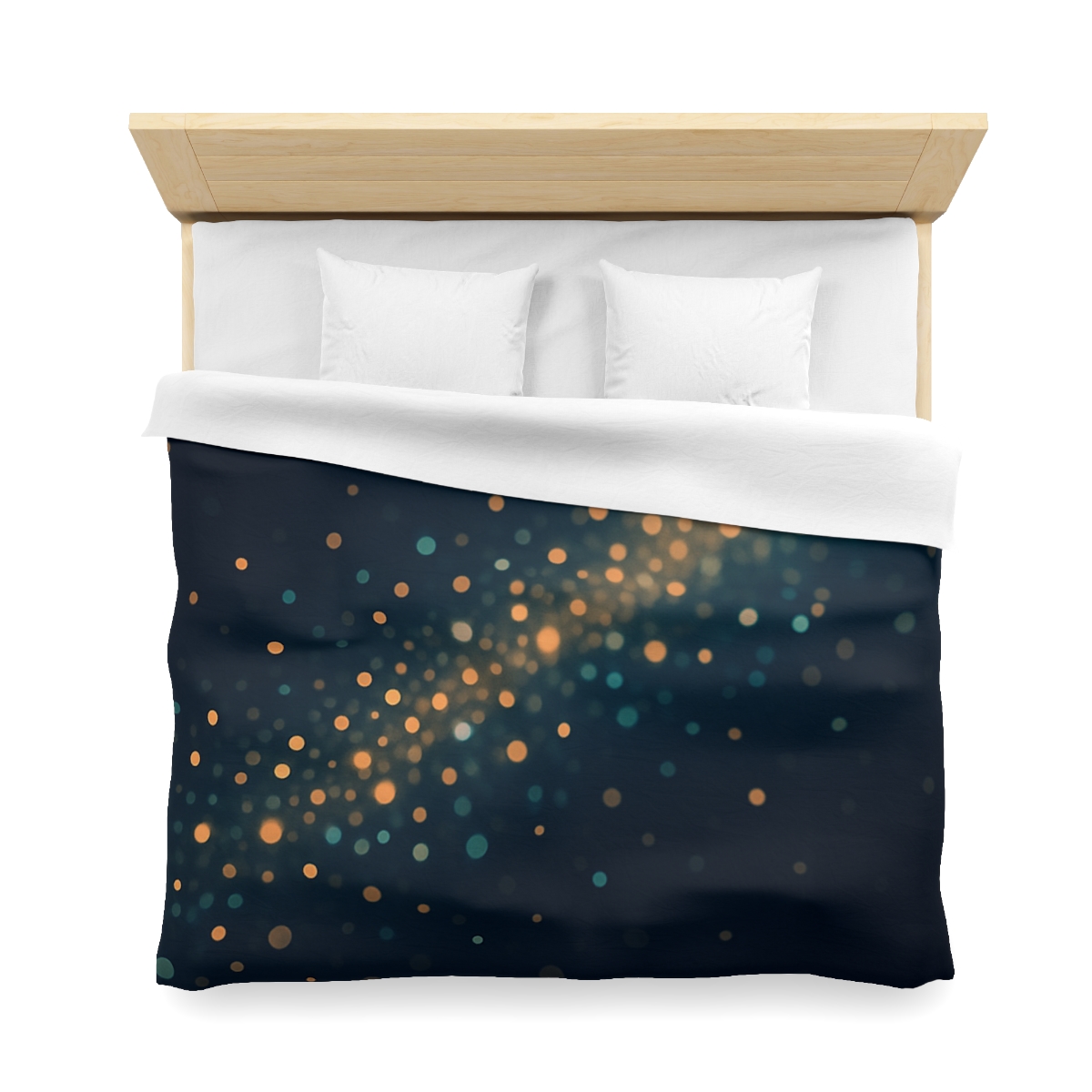 Radiant Particle Drift custom duvets