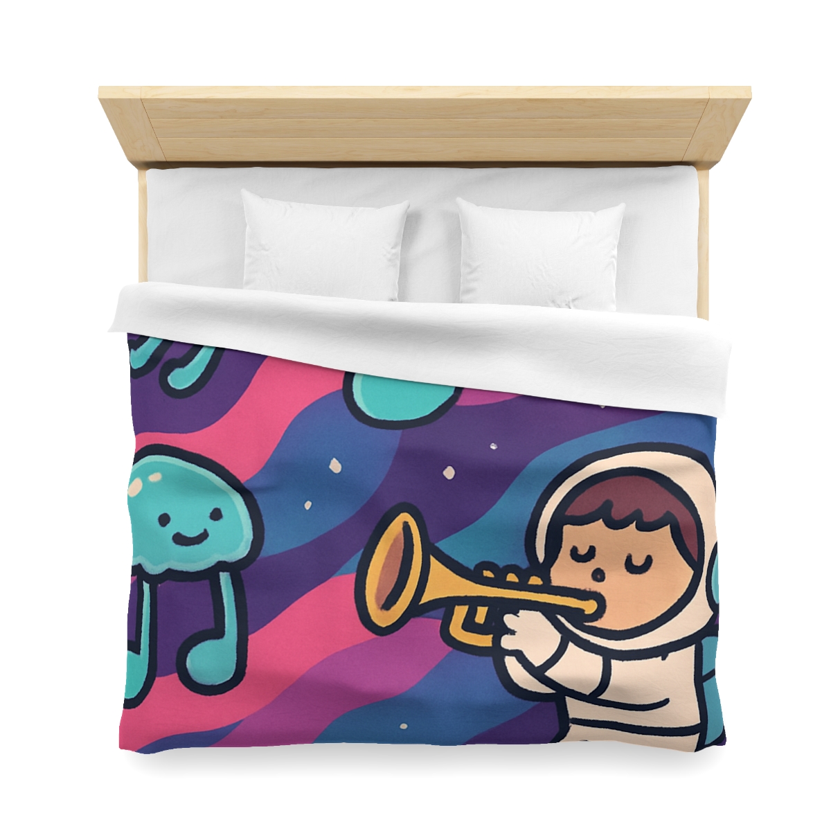 Nebula Jellyfish Orchestra duvets for gifts