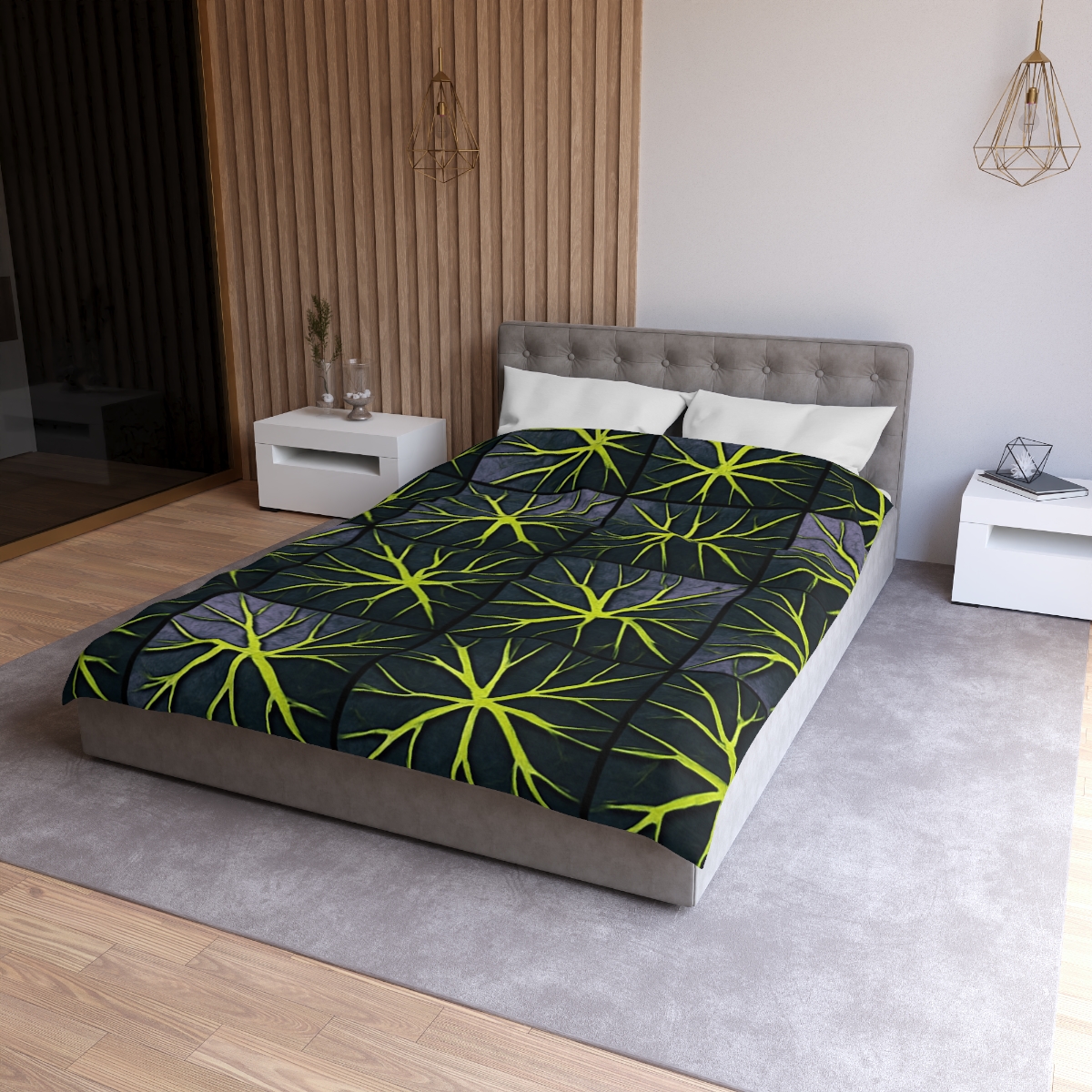 Venation Starburst Mosaic personalized bedding duvets