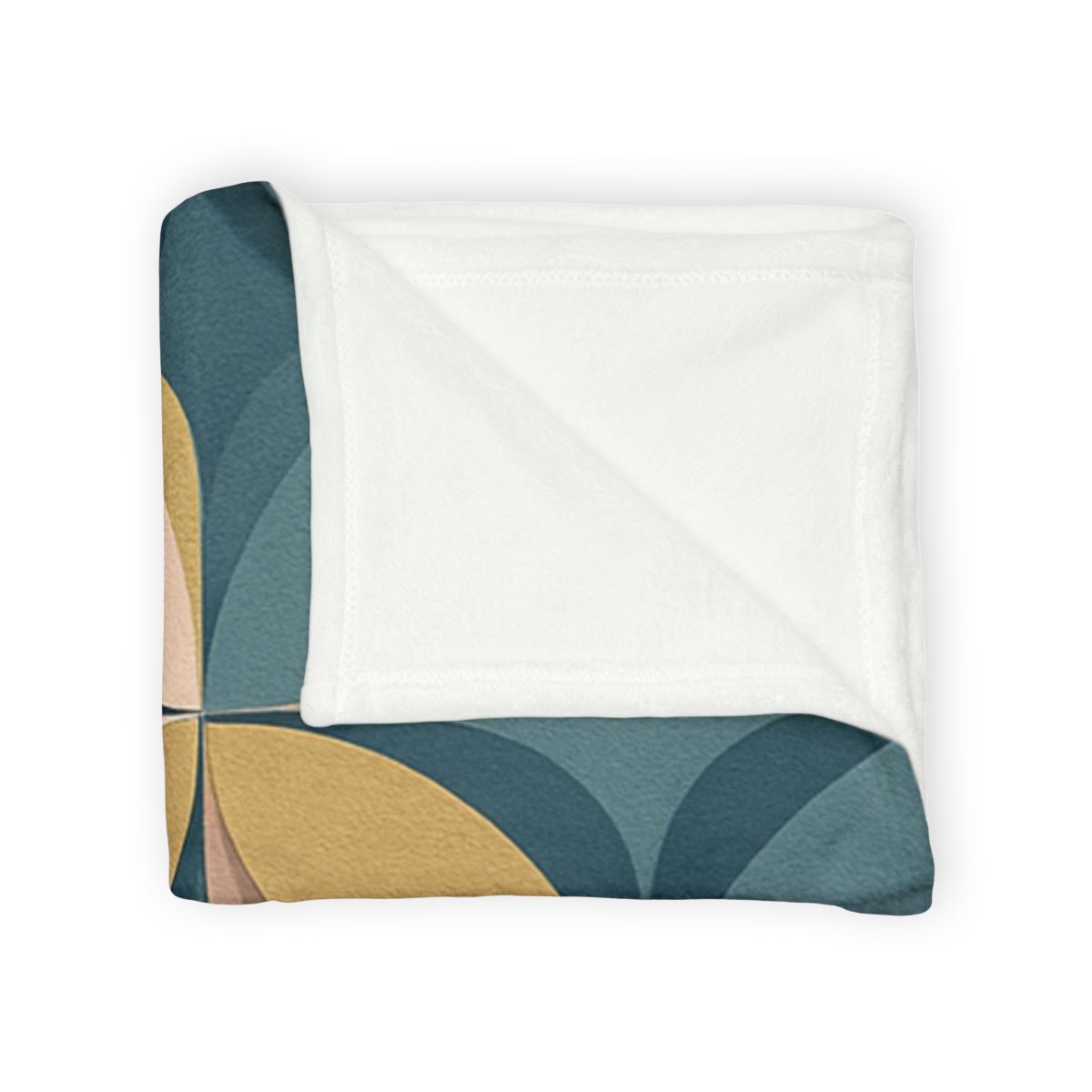 Petal Ripple Grid decorative home blankets